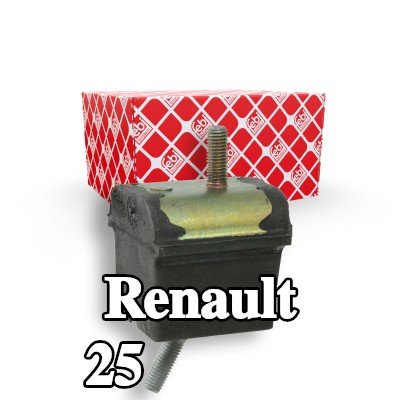 FEBI BILSTEIN حامل المحرك الأيمن, المطاط الصناعي — Renault 25