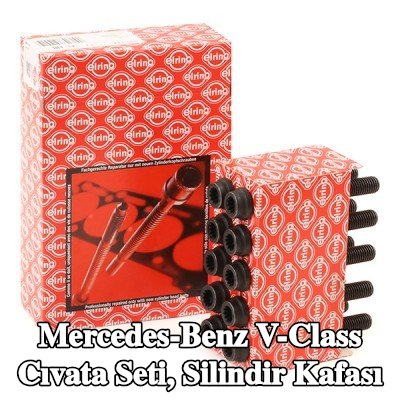 ELRING Cıvata Kiti, silindir kafası M12x1, 75x102 — 2000 Mercedes-Benz V-Class