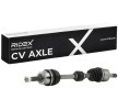 RIDEX Tahrik mili Ön Aks Sol, 655mm — Hyundai Coupe (1)