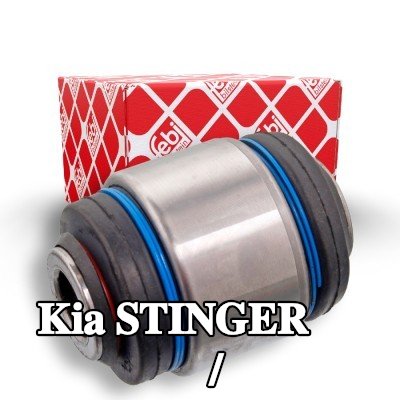 FEBI BILSTEIN جلبة الذراع الخلفي / ذراع التعليق السفلي, الخلفي, المحور الخلفي الأيسر, المحور الخلفي الأيمن, داخلي, خارجي — Kia Stinger