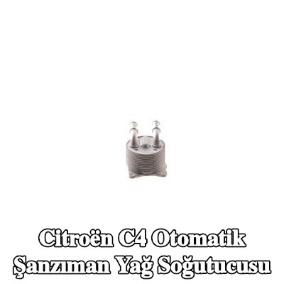 MAHLE Contalı/sızdırmazlık elemanlı otomatik şanzıman yağ soğutucusu, yağ filtresi muhafazası olmadan — Citroën C4