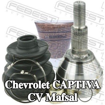 FEBEST CV mafsalı Ön Aks, Tekerlek Tarafı — Chevrolet Captiva