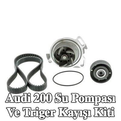 AISIN Su pompası ve triger kayışı kiti — Audi 200