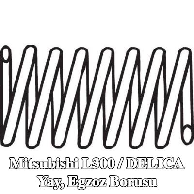 BOSAL Yay, egzoz borusu — Mitsubishi L300 / Delica