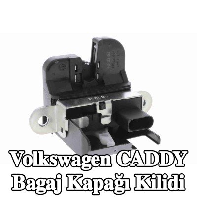 VEMO Arka kapak kilidi Orta, Alt, Araç Bagaj Kapağı — 2016 Volkswagen Caddy