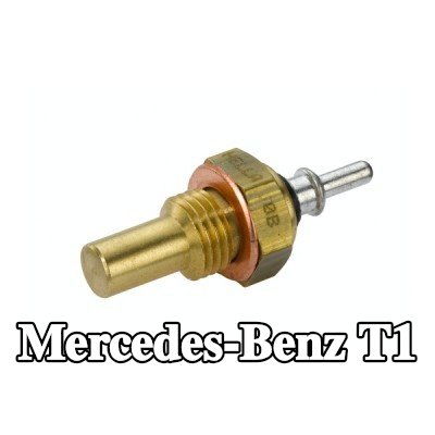 HELLA مستشعر, درجة حرارة سائل التبريد M14x1, 5, مع حشية/مانع تسرب — Mercedes-Benz T1