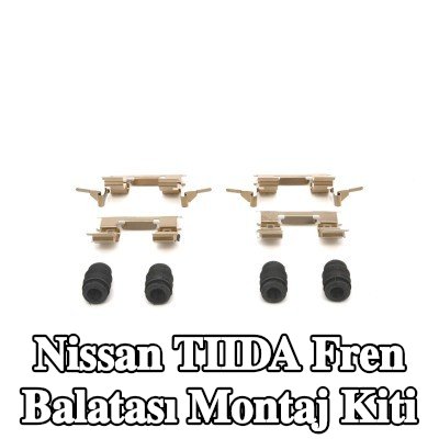 BOSCH Fren balatası montaj kiti — Nissan Tiida