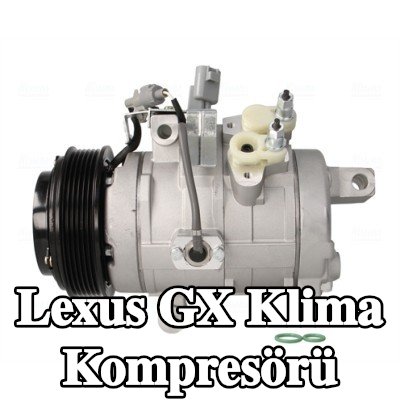 NISSENS PAG kompresör yağı içeren klima kompresörü, manyetik kavrama ile — Lexus Gx