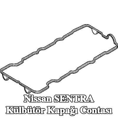 ELRING Külbütör kapağı contası — 2000 Nissan Sentra