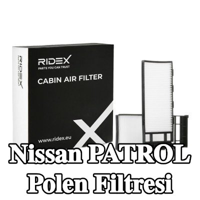 RIDEX Polen filtresi Partikül Filtresi — 1990 Nissan Patrol