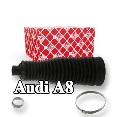 FEBI BILSTEIN طقم غطاء حامل التوجيه المحور الأمامي الأيسر, المحور الأمامي الأيمن — 2012 Audi A8
