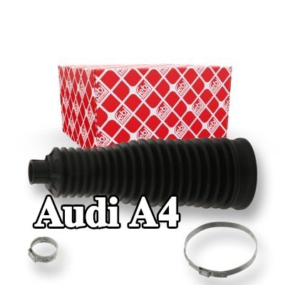 FEBI BILSTEIN طقم غطاء حامل التوجيه المحور الأمامي الأيسر, المحور الأمامي الأيمن — 2012 Audi A4