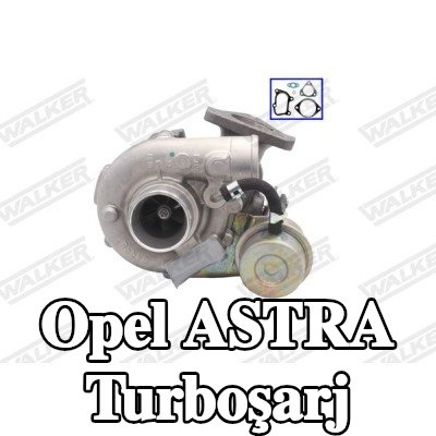 WALKER Contalı/sızdırmazlık elemanlı turboşarj — 1997 Opel Astra