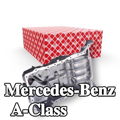 FEBI BILSTEIN حوض الزيت مع سدادة تصريف الزيت, مع حلقة مانعة للتسرب — Mercedes-Benz A-Class