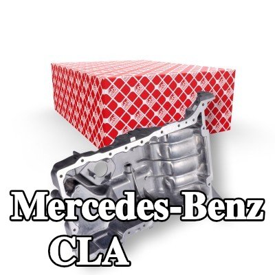 FEBI BILSTEIN حوض الزيت مع سدادة تصريف الزيت, مع حلقة مانعة للتسرب — Mercedes-Benz Cla