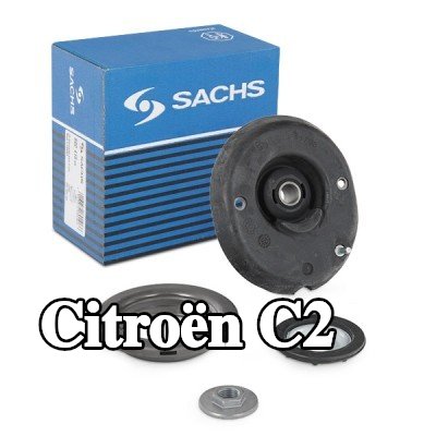 SACHS طقم إصلاح, دعامة التعليق للمحور الأمامي الأيسر, المحور الأمامي الأيمن — Citroën C2