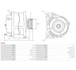 AS-PL Alternatör 150A — 2005 Lexus Rx (5)