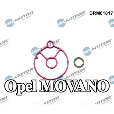 DR.MOTOR AUTOMOTIVE مجموعة حشيات، مبرد الزيت — Opel Movano
