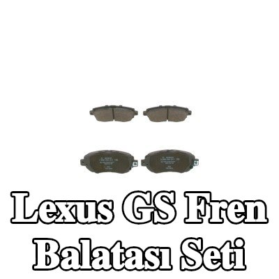 BOSCH Fren balatası seti 17, 5mm, gıcırtı önleyici plaka ile — 1997 Lexus Gs