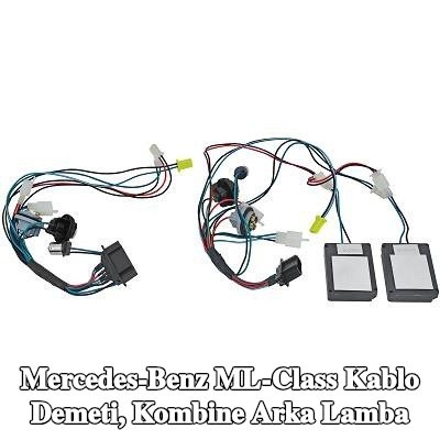 DIEDERICHS Kablo demeti, kombine arka lamba — Mercedes-Benz ML-Class