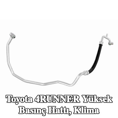 ACKOJA Yüksek Basınç Hattı, klima Ön, conta/sızdırmazlık elemanları ile, tutucu olmadan, Düşük Basınç Tarafı — Toyota 4runner
