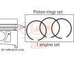 IAP QUALITY PARTS Piston Segman Kiti — 2010 Mitsubishi L200 (2)