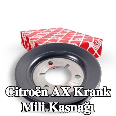 FEBI BILSTEIN Krank mili için krank mili kasnağı — Citroën Ax