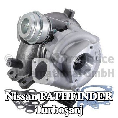 PIERBURG Contalı/sızdırmazlık elemanlı turboşarj — Nissan Pathfinder