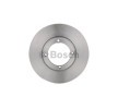 BOSCH Fren diski Dış Çap: 236mm, düz, Yağlanmış — Chevrolet Matiz (3)