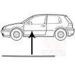 VAN WEZEL Kapı kalıplama çıtası — 2002 Volkswagen Golf (2)