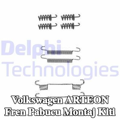 DELPHI Fren pabucu montaj kiti — Volkswagen Arteon
