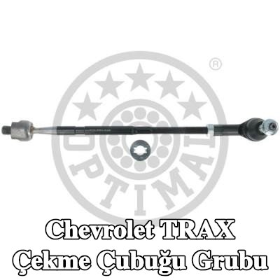 OPTIMAL Rot kolu grubu Ön Aks Sol, Ön Aks Sağ, 406mm, Çatlak Pim ile, aksesuarlarla, kilitleme plakası ile, taç somun ile — Chevrolet Trax