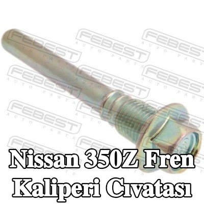 FEBEST Fren kaliperi cıvatası Arka Aks Üst — Nissan 350z