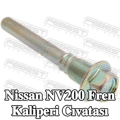 FEBEST Fren kaliperi cıvatası Arka Aks Üst — Nissan Nv200