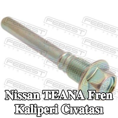 FEBEST Fren kaliperi cıvatası Arka Aks Üst — Nissan Teana