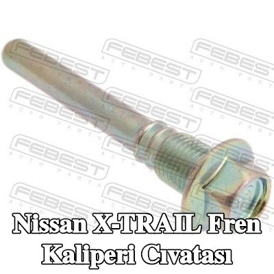 FEBEST Fren kaliperi cıvatası Arka Aks Üst — Nissan X-trail