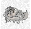 ET ENGINETEAM Su pompası ve triger kayışı kiti Diş Sayısı: 96, Width: 17mm — Renault 19 (7)