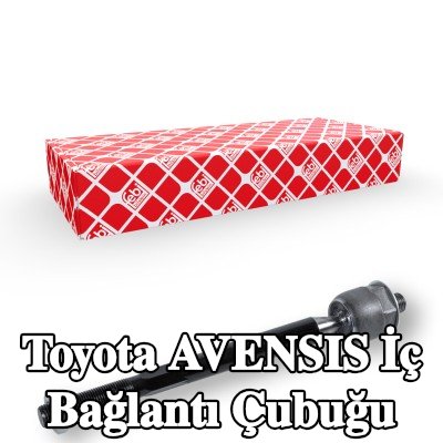 FEBI BILSTEIN İç bağlantı çubuğu OE Turbo YENİ, Sol Ön Aks, Ön Aks Sağ, 239mm, karşı somunlu, kilitleme plakası ile — 2002 Toyota Avensis