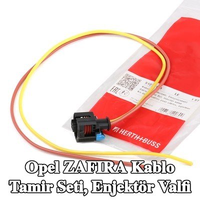 HERTH+BUSS ELPARTS Kablo Tamir Seti, enjektör valfi — Opel Zafira