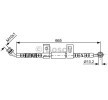 BOSCH Fren hortumu 665mm — 2002 Kia Sorento (1)