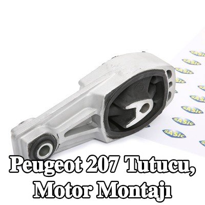 SASIC Tutucu, motor montajı Arka, Sağ Üst — Peugeot 207
