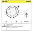 RIDEX Arka aks fren pabucu seti, 167mm — Mitsubishi Sigma (2)