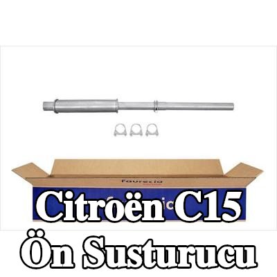 HELLA Ön susturucu Ön, montaj parçaları ile — Citroën C15
