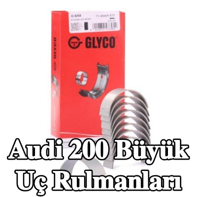 GLYCO Bronz kaplı çelik sırtlı büyük uç rulmanları — Audi 200