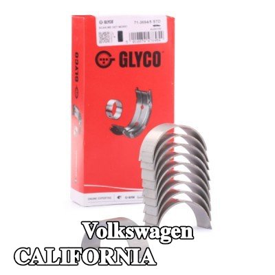 GLYCO محامل الطرف الكبير ذات ظهر فولاذي مطلي بالبرونز — 2002 Volkswagen California
