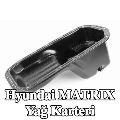ACKOJA Yağ tahliye tapalı yağ karteri, contasız/sızdırmazlık elemanı olmadan — Hyundai Matrix