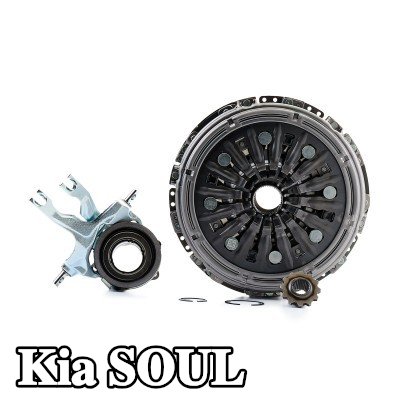 VALEO طقم القابض DDC DUALCLUTCH KIT, يتطلب أدوات خاصة للتركيب, مع محمل تحرير القابض, مع شوكة تحرير — Kia Soul