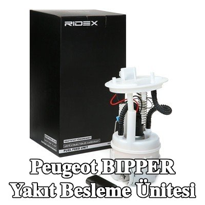 RIDEX Elektrikli yakıt besleme ünitesi, Benzin, yakıt seviye sensörlü — 2008 Peugeot Bipper