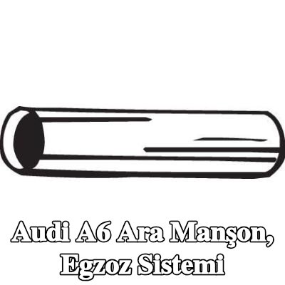 BOSAL Ara manşon, egzoz sistemi — Audi A6