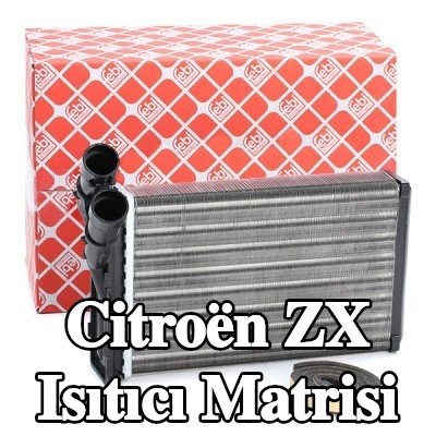 FEBI BILSTEIN Contalı/sızdırmazlık elemanlı ısıtıcı matrisi — 1997 Citroën Zx